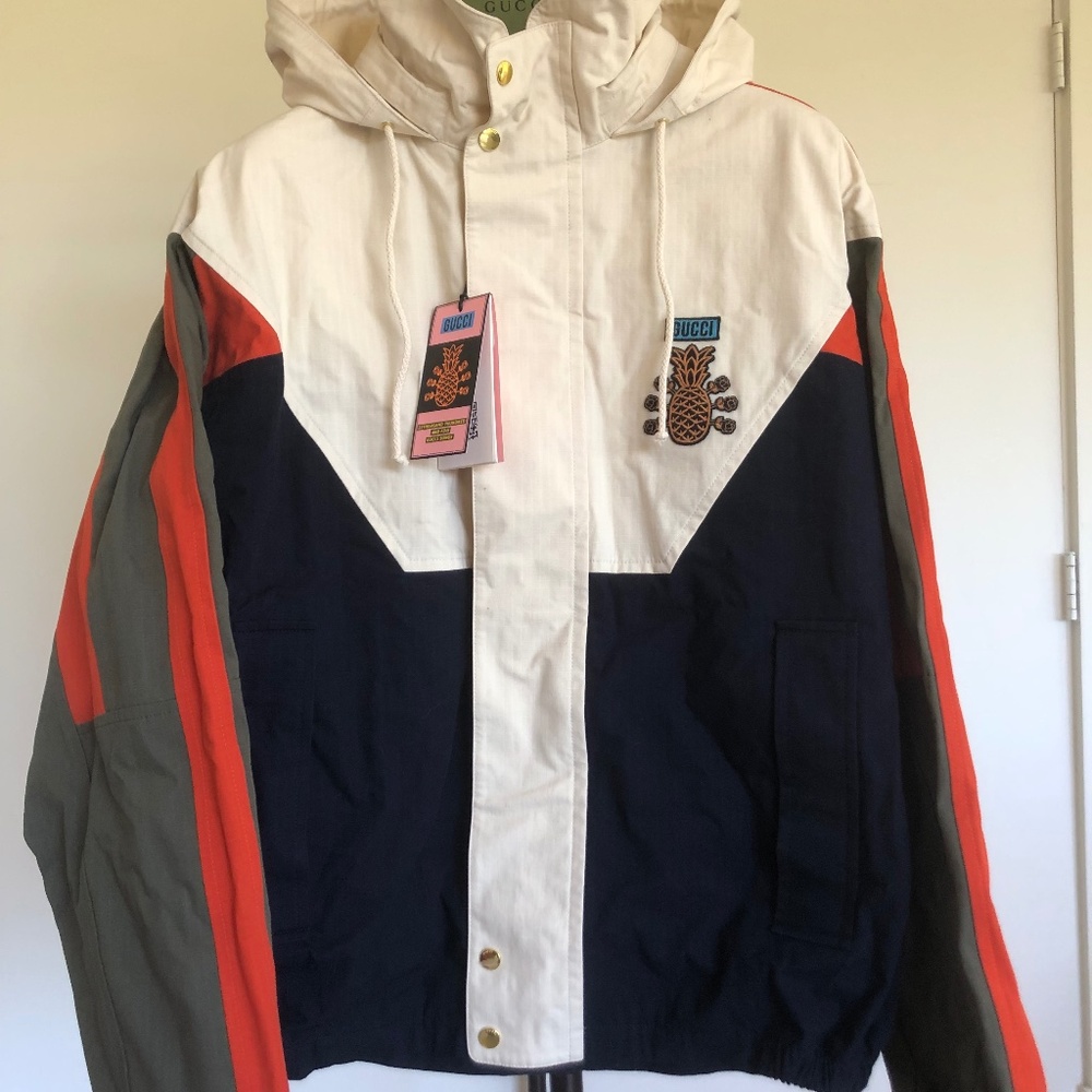 GUCCI LIMITED EDITION PINEAPPLE COLLECTION MENS JACKET